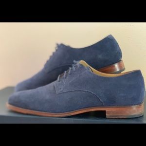 Cole Haan Oxfords - Marine Blue Suede 10.5